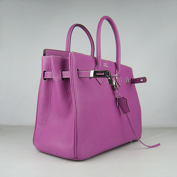 High Quality Fake Hermes Birkin 35CM Togo Leather Bag Peachblow 6089